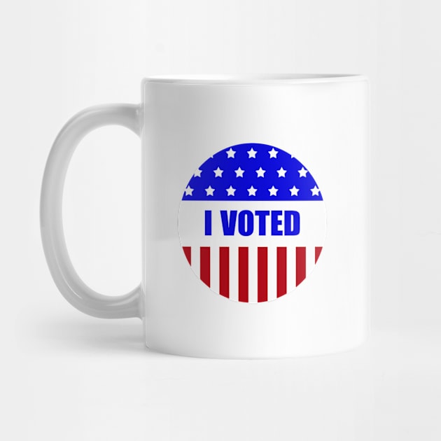 I Voted Sticker by themadesigns